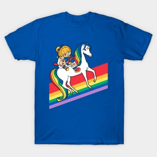 Rainbow Brite and Friends - Retro 80s Cartoon Design T-Shirt